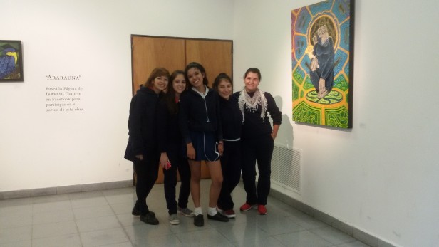 Alumnos colegio Facundo Quiroga visitan el Museo de Arte Contemporáneo en Salta-calle Zuviría 90 Argentina