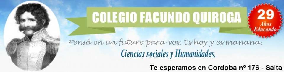 Vida institucional del Colegio Facundo Quiroga